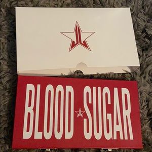 NIB Jeffree star blood sugar eyeshadow palette